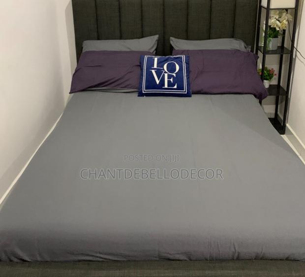 Premium 7 In 1 King Size Purple And Grey Removable Duvet Set photo 3