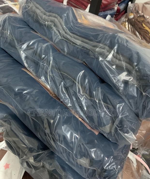 7 In 1 Navy Blue And Dark Grey Removable King Size Duvet Set photo 5
