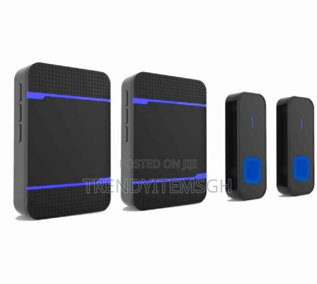55 Chimes Wireless Doorbell Kit With 2 Transmitter 2 Receivers