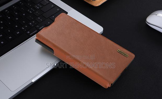 Galaxy Z Fold 7 Qin Pro Leather Cover With Stylus photo 2