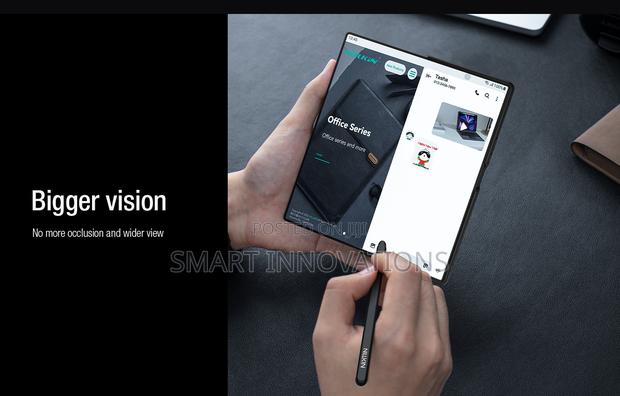 Galaxy Z Fold 7 Qin Pro Leather Cover With Stylus photo 7