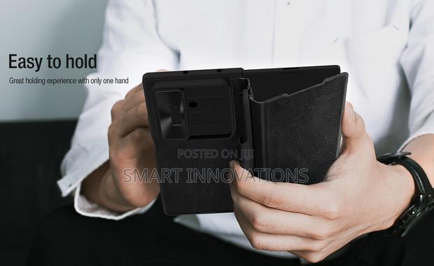 Galaxy Z Fold 7 Qin Pro Leather Cover With Stylus photo 10