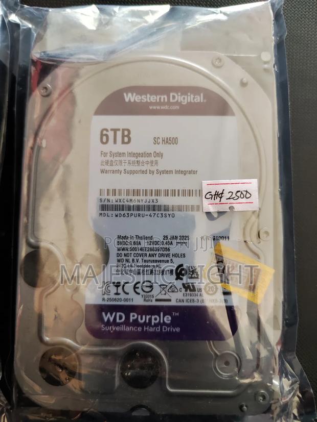 Western Digital 6tb Surveillance Hard Disk photo 2