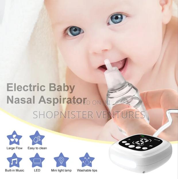 Nasal Aspirator for Baby Electric Nose Sucker 2500mah photo 4