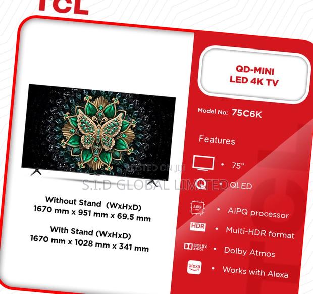 Experience Cinematic Brilliance On The 75-inch Tcl Qd-mini Led Tv photo 2