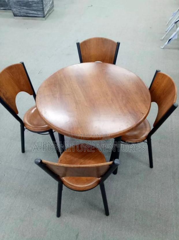 Round Wooden Dining Table