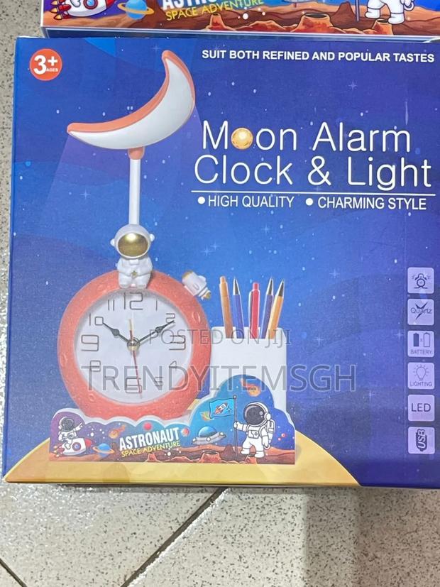 Moon Alarm Clock With Light photo 3