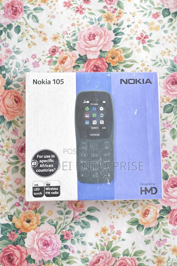 New Nokia 105 Black