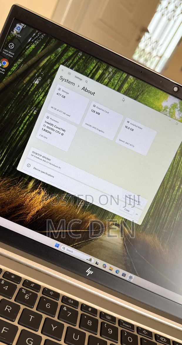 Laptop HP EliteBook 840 G7 16GB Intel Core I7 SSD 512GB