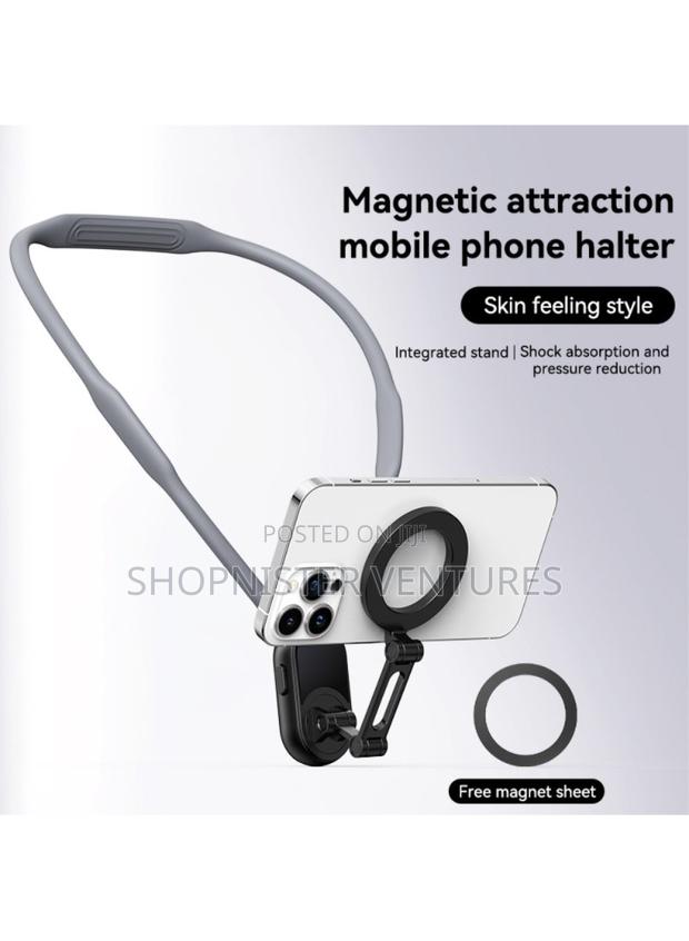 Magnetic Neck Phone Holder Multi-Functional photo 2
