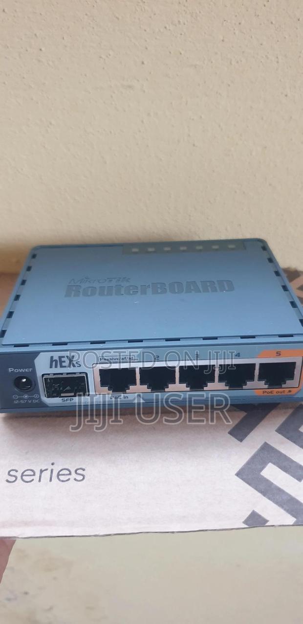 Mikrotik Hex S Router Rb760igs 5 Port Gigabit Ethernet Router