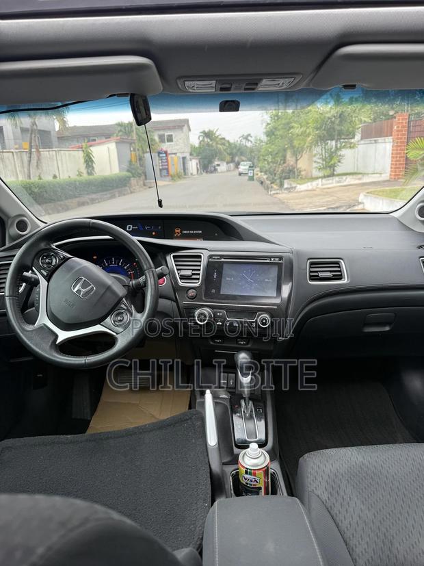 Honda Civic EX-L 4dr Sedan (1.8L 4cyl CVT) 2015 Black photo 8
