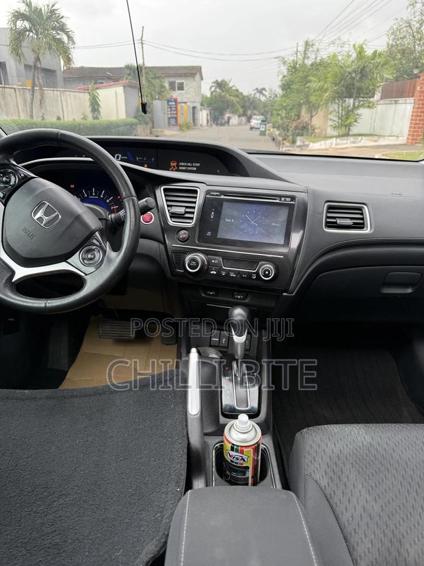 Honda Civic EX-L 4dr Sedan (1.8L 4cyl CVT) 2015 Black photo 7