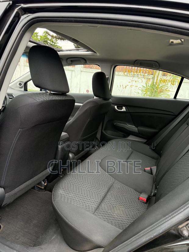 Honda Civic EX-L 4dr Sedan (1.8L 4cyl CVT) 2015 Black photo 6