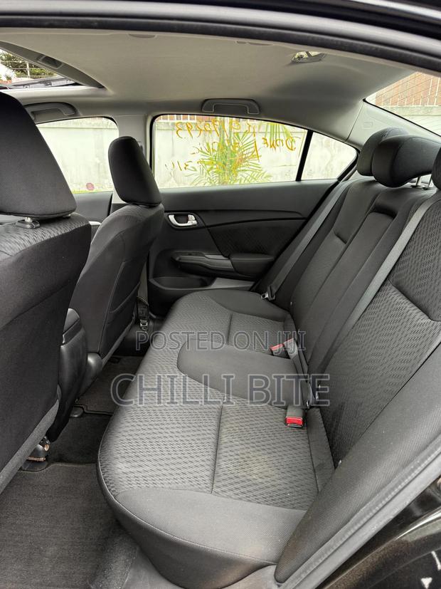 Honda Civic EX-L 4dr Sedan (1.8L 4cyl CVT) 2015 Black photo 9