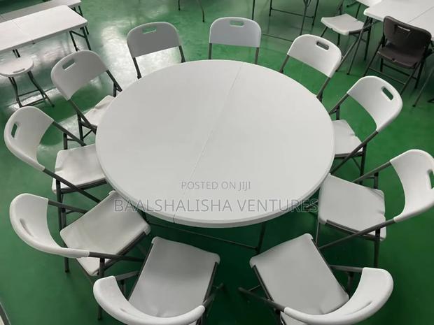 Foldable Table Round Ver Naben