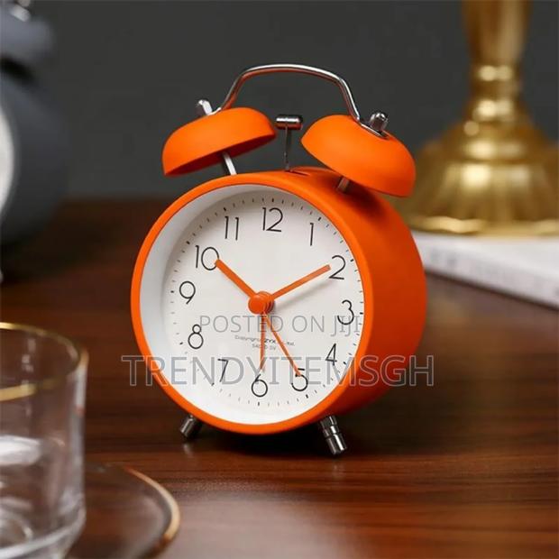 Metal Desk Bell Alarm Clock photo 2