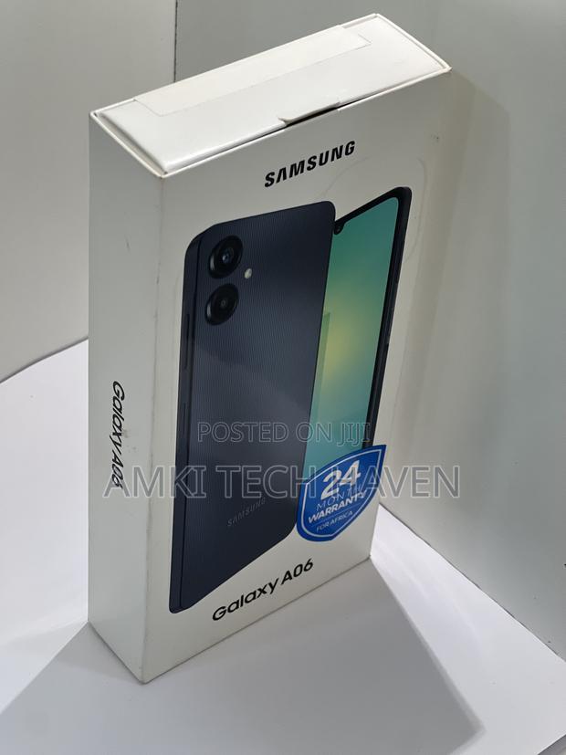 New Samsung Galaxy A06 128 GB Black photo 2