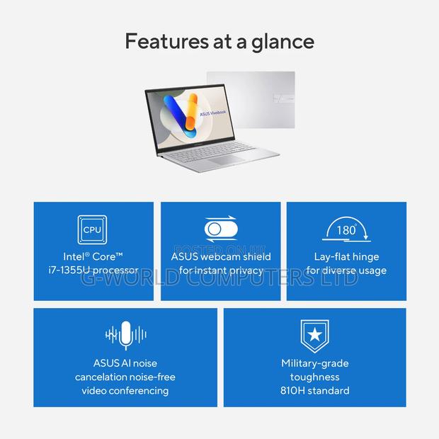 New Laptop Asus VivoBook 15 X505BA 16GB Intel Core I7 SSD 1T photo 7