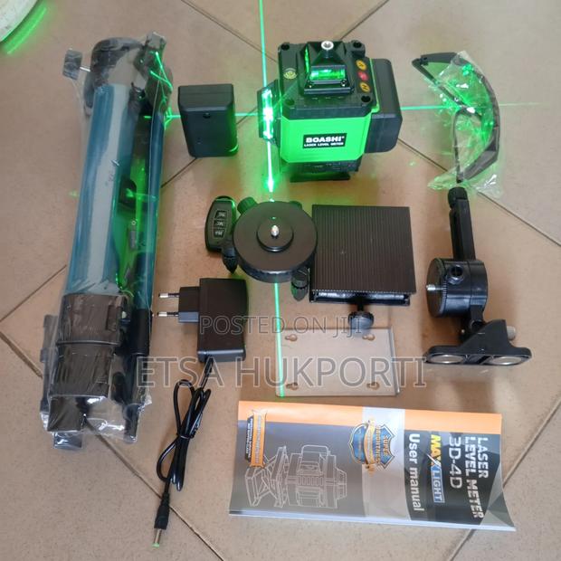 Brand New Boashi Laser Level From Italy,Two Batteries(Best Brand)
