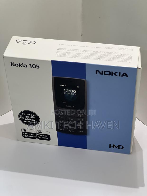 New Nokia 105 Black
