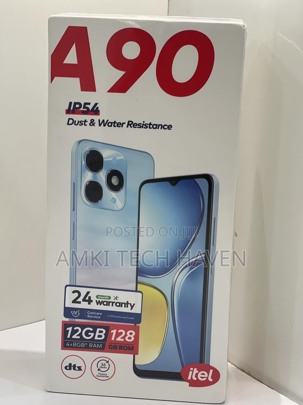 New Itel A90 128 GB Black photo 2