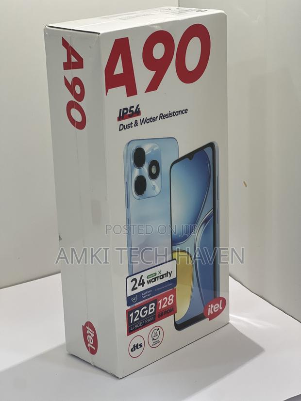 New Itel A90 128 GB Black photo 3