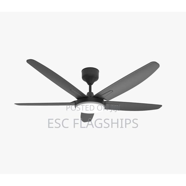 Modern Art Ceiling Fan With Light + Remote Control photo 2