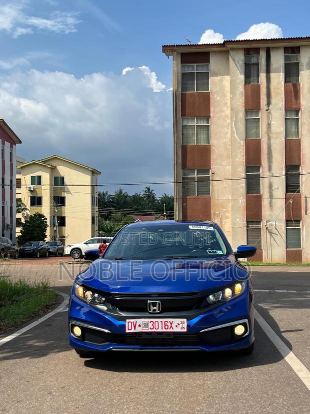 Honda Civic EX-L 2021 Blue