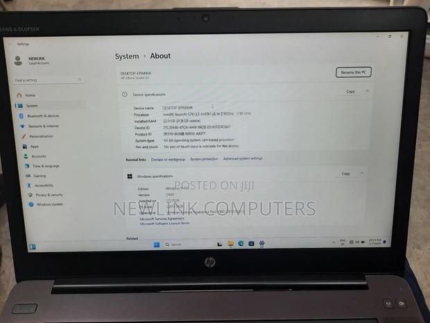 Laptop HP ZBook Studio G3 32GB Intel Xeon SSD 512GB photo 7