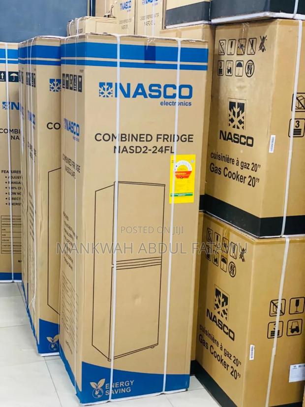 2-Star Bottom Freezer Fridge, Nasco 196l