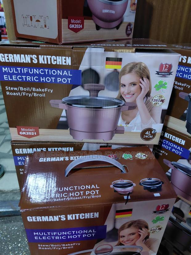 Electric Multipurpose Cookware