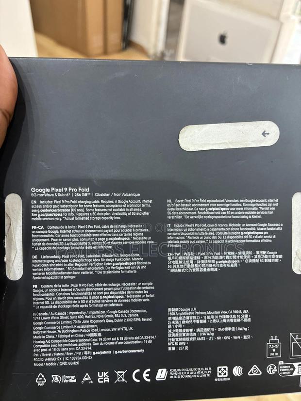 New Google Pixel 9 Pro Fold 256 GB Black photo 3