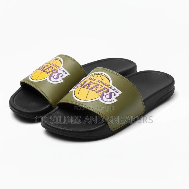 Lakers Slides – 30 Pairs in a Box | Hot Deal photo 3