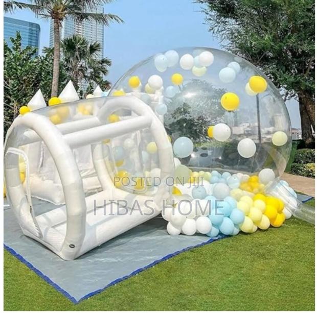 Inflatable Bounce House With Blower Bubble House Balloon Ball photo 3