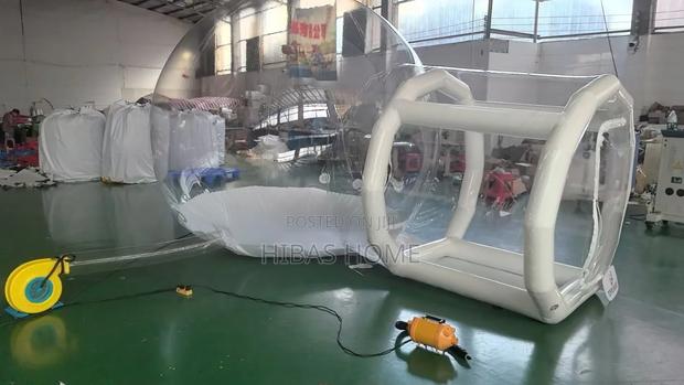 Inflatable Bounce House With Blower Bubble House Balloon Ball photo 4