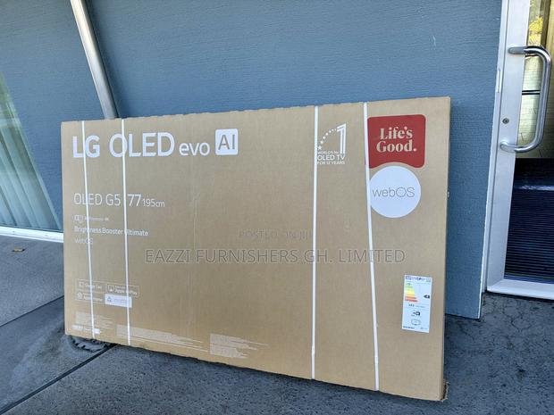 165hz the Premium Oled Lg 77 Inche G5 Brightness Booster Uhd HDR Tv photo 2