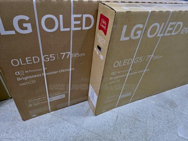 Premium Lg Oled 77 Inch C5 / G5 Brightness Booster 165hz Evo HDR Uk Tv