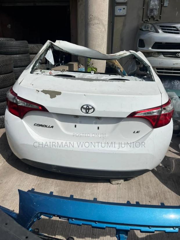 Corolla 2014 to 2019 Back Cut