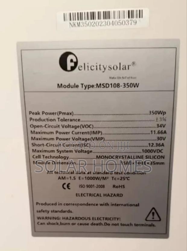 350w Solar Panels photo 2