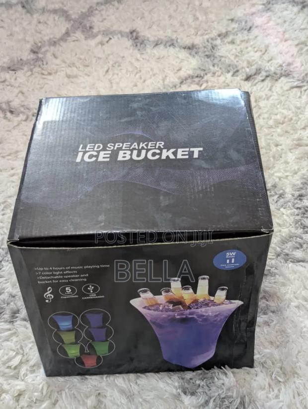 Led Ice Bucket /Bluetooth Speaker photo 2