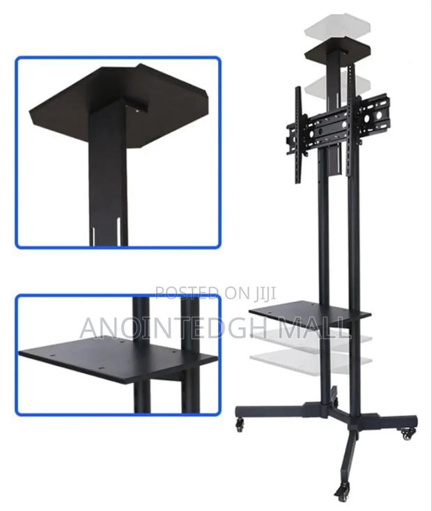 Mobile Tv Mount Stand - Black photo 3
