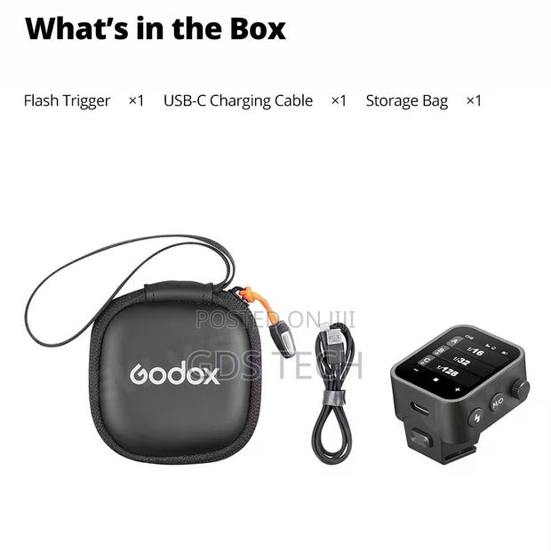 Godox X3 C Touchscreen TTL Wireless Flash Trigger for Canon