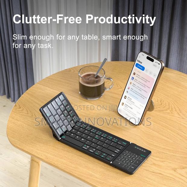 Cube Pocket Foldable Bluetooth Keyboard With Trackpad photo 7
