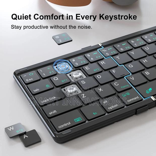 Cube Pocket Foldable Bluetooth Keyboard With Trackpad photo 8