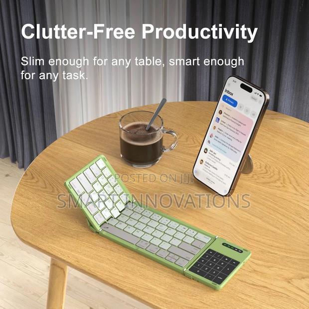 Cube Pocket Foldable Bluetooth Keyboard With Trackpad photo 5