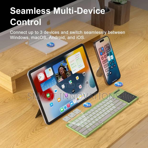 Cube Pocket Foldable Bluetooth Keyboard With Trackpad photo 4