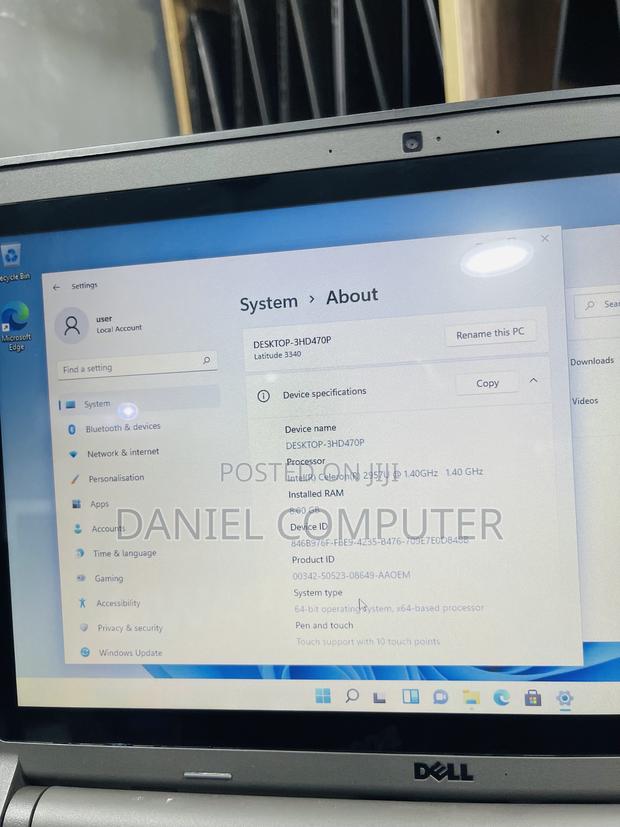 Laptop Dell Latitude 13 3340 8GB Intel Celeron HDD 500GB photo 5