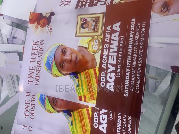 Sticker (Sav) and Banner Printing