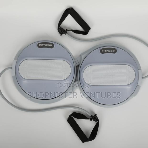 Waist Twisting Board With Resistance Bands,